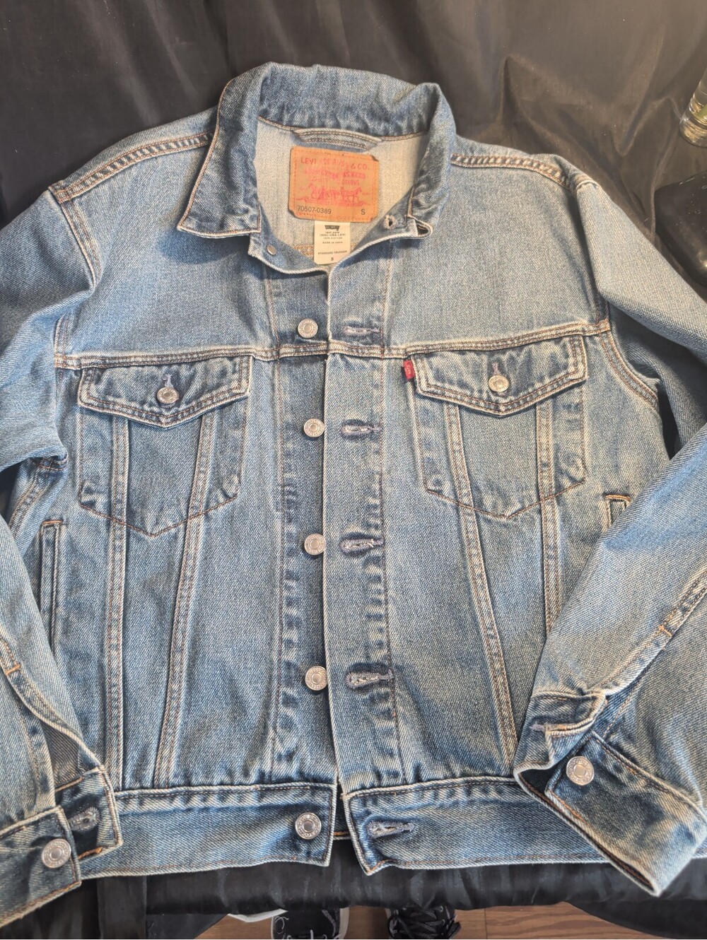 Levi's Standard Trucker Denim Jacket Size Small
